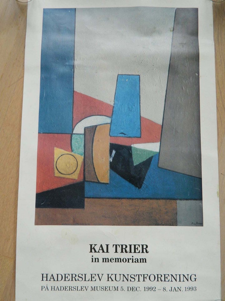 Plakat, Kay Trier, b: 36 h: 60