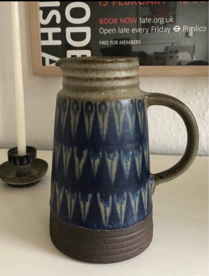 Stentøj Vase/ kande Thomas Toft