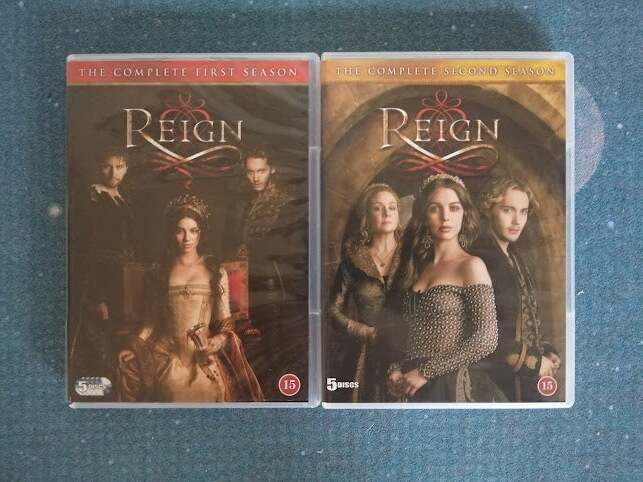 Reign Sæson 1+2, DVD, TV-serier