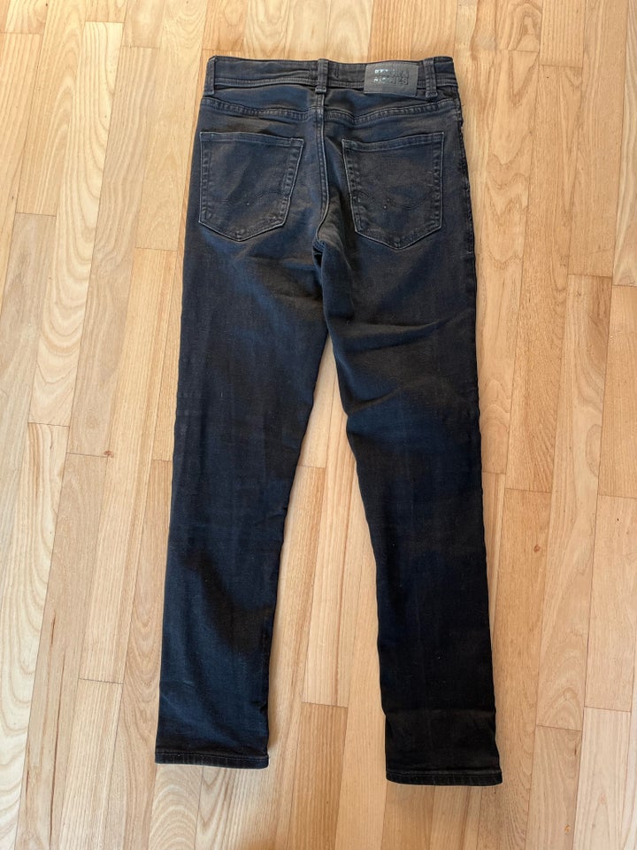 Jeans, Sorte slim fit jeans ,