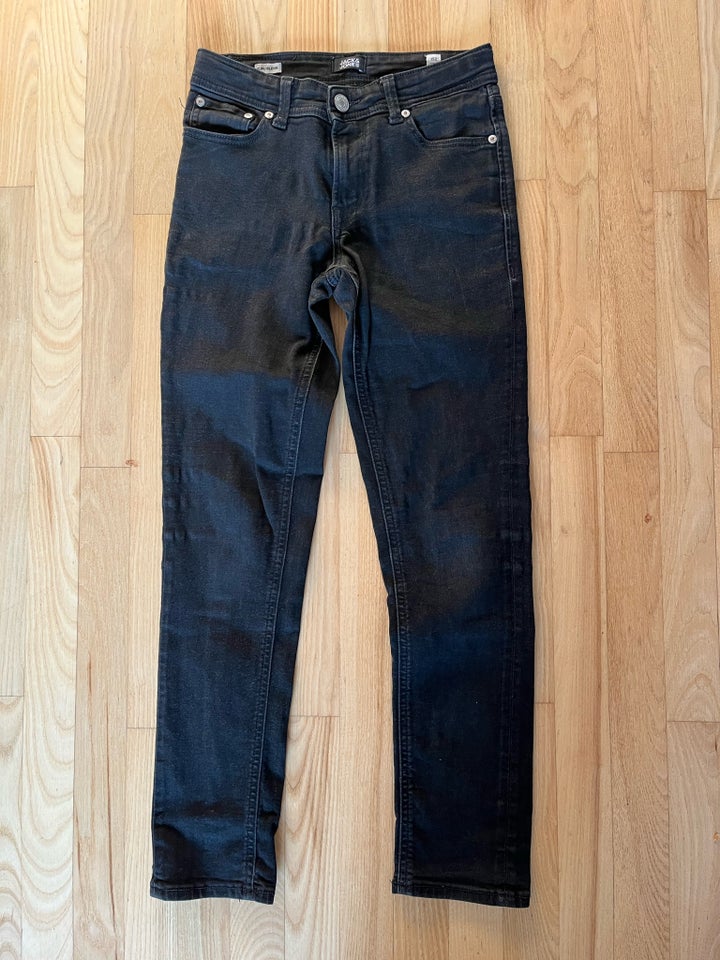 Jeans, Sorte slim fit jeans ,