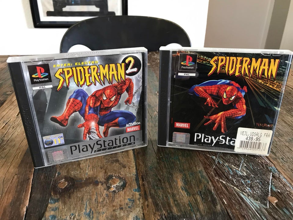 Spiderman 1 og 2 PS