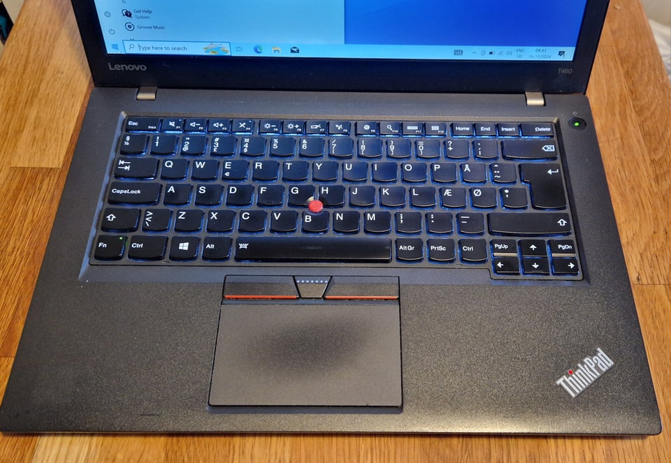 Lenovo T460, i5-6200U GHz, 8 GB ram