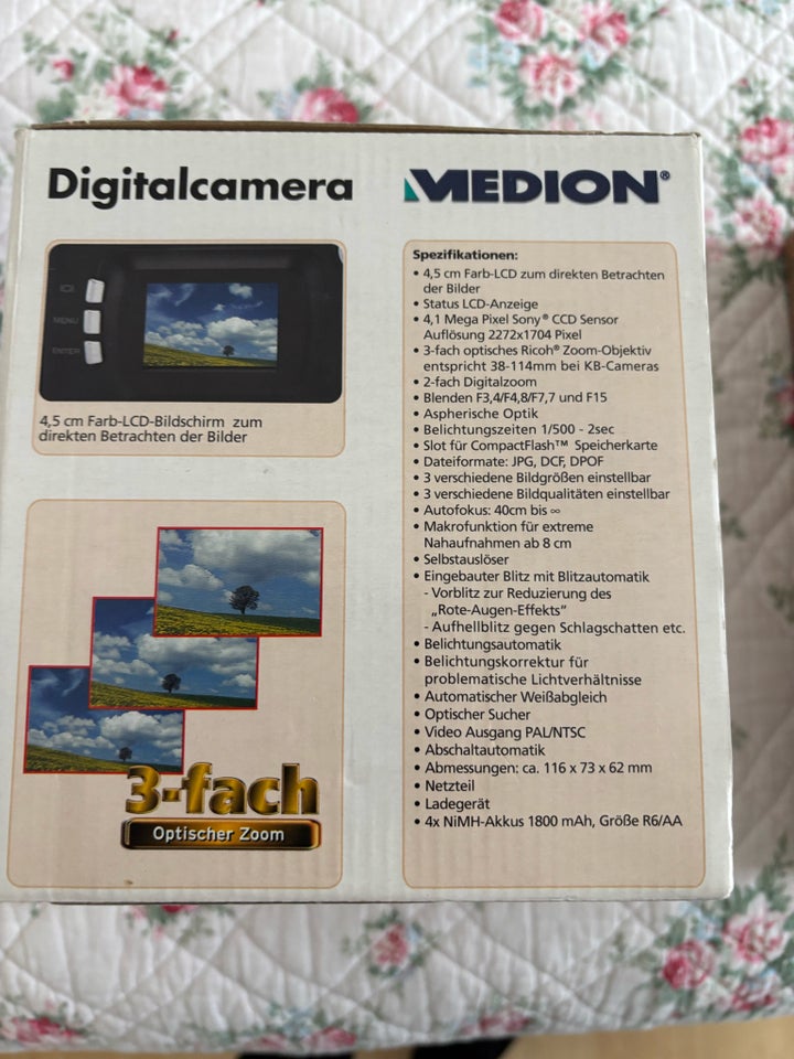 Medion, 4.1 megapixels, Perfekt