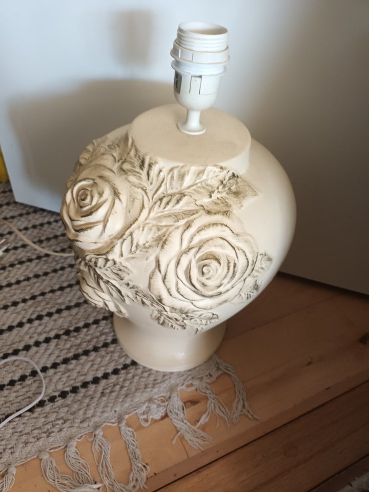 STOR SMUK KERAMIK LAMPE, STOR SMUK