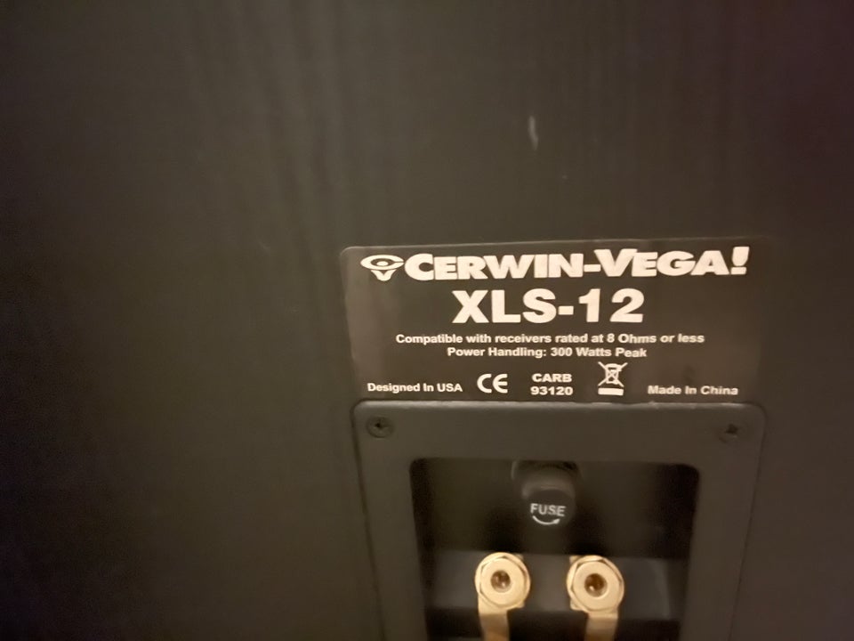 Højttaler Cerwin Vega Xls 12