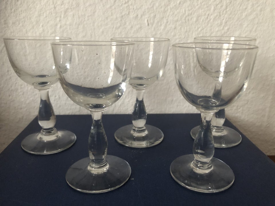 Alma hvidvins og sherry glas, Glas,