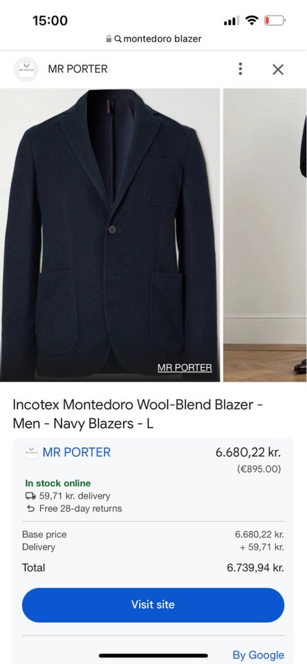 Blazer str L Montedoro