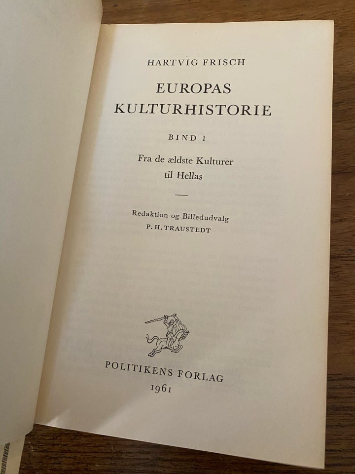 Europas kulturhistorie, Hartvig