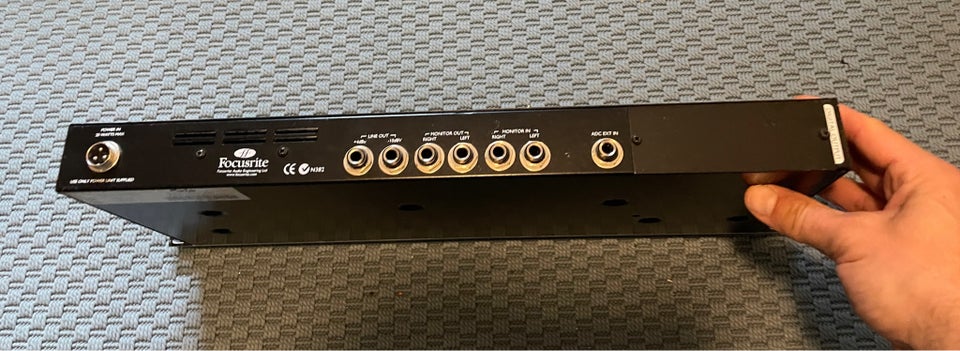 Mikrofon preamp eq og kompressor,