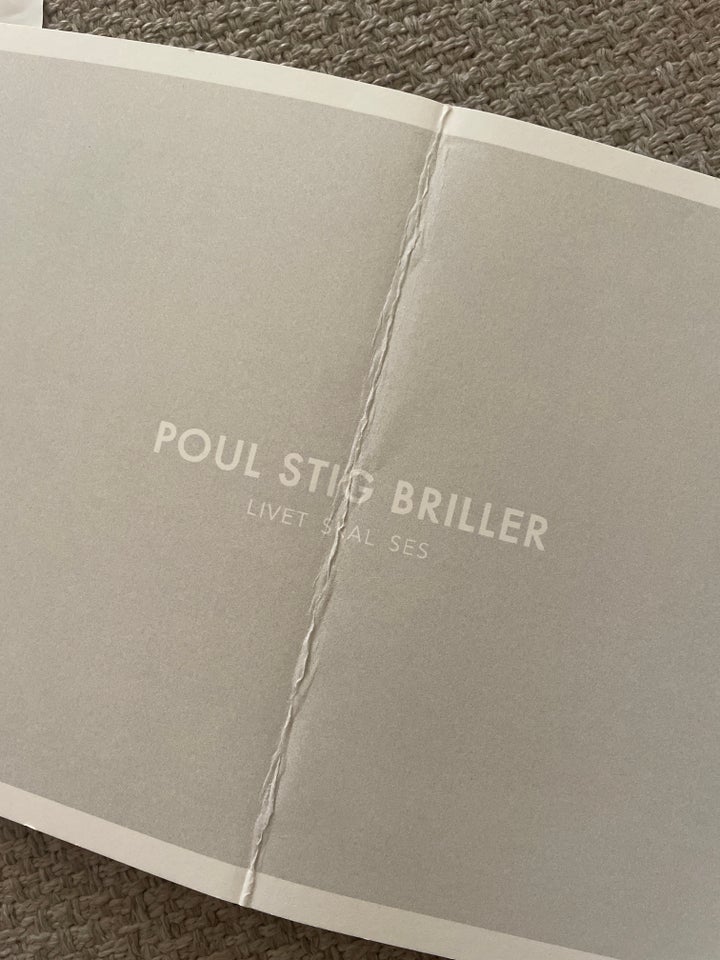 Solbriller unisex, Poul Stig