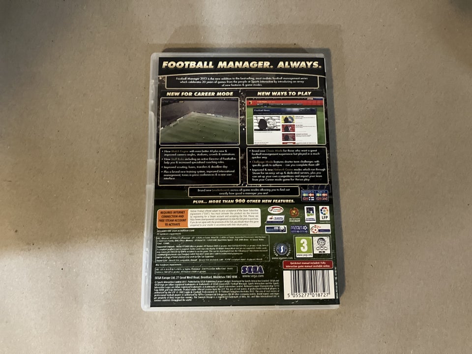 Football Manager 2013, action