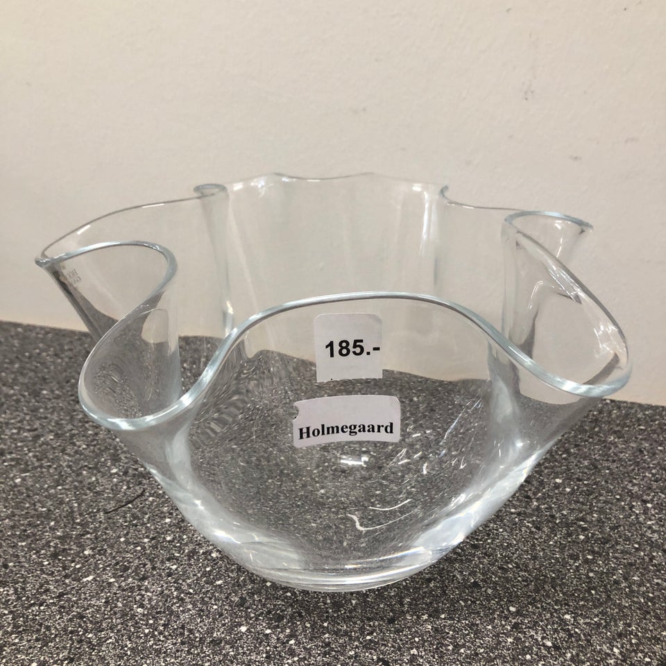 Glas Vase/Skål Holmegård