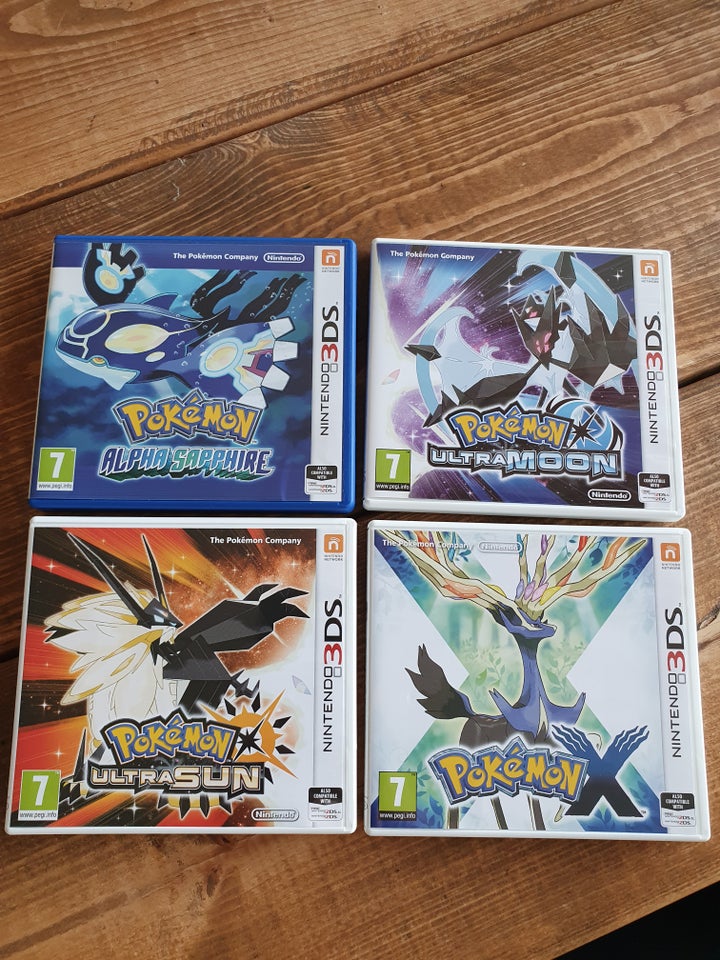 Pokemon / Pokémon spil til 3DS