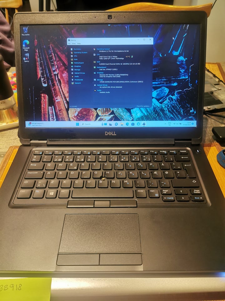 Dell 5490 270 i3 GHz 8 DDR4 GB ram