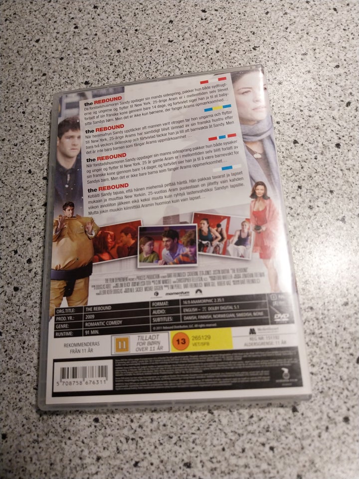 The Rebound, DVD, komedie