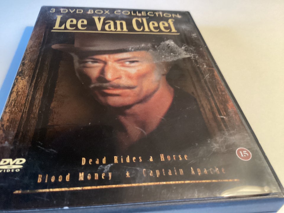 Lee Van Cleef boks , DVD, western