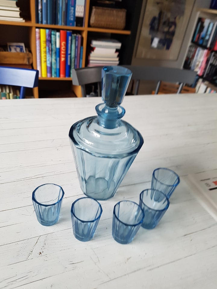 Glas Karafle med glas