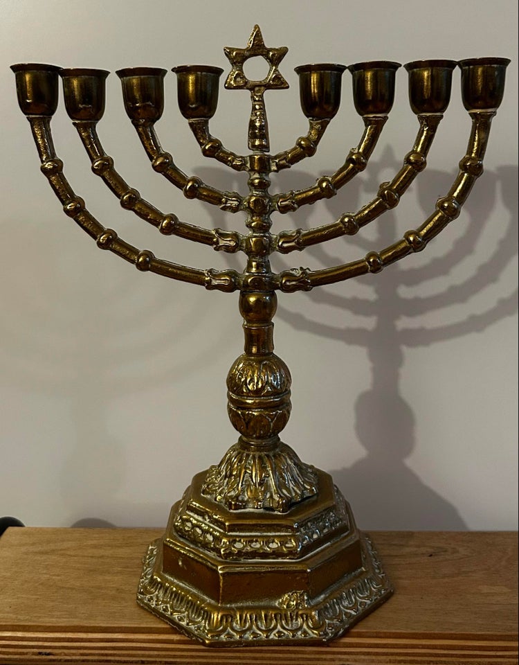 Menorah lysestage Messing 0 år