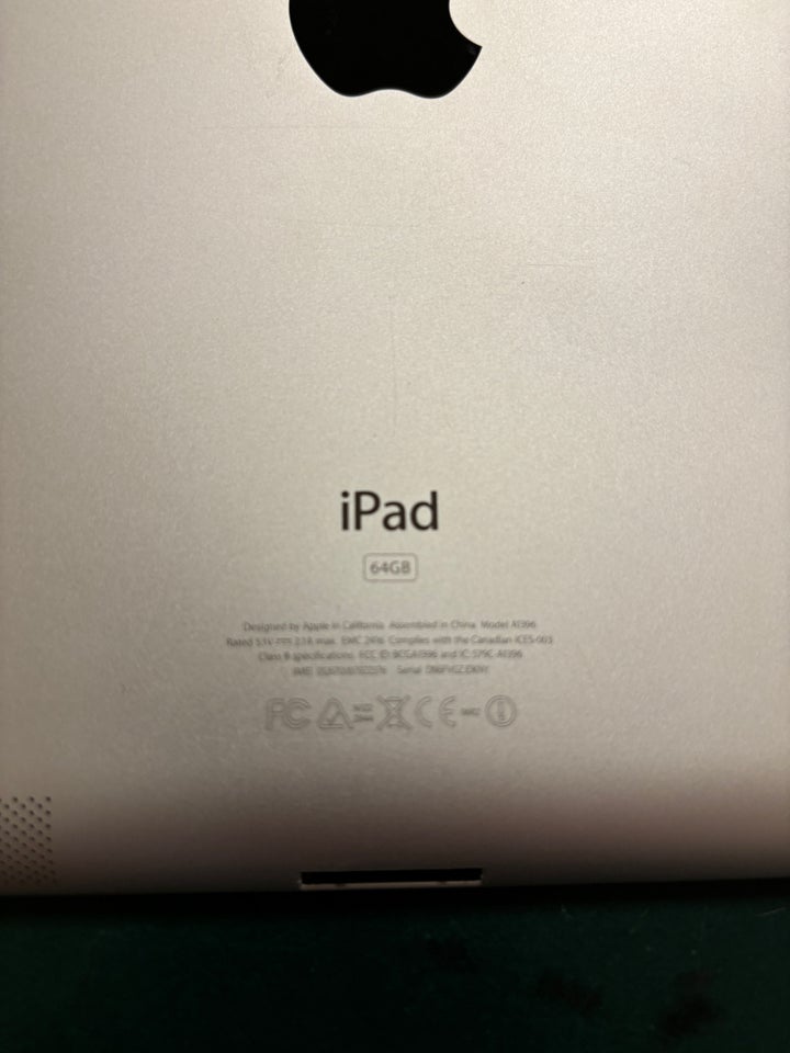 iPad 2 64 GB hvid