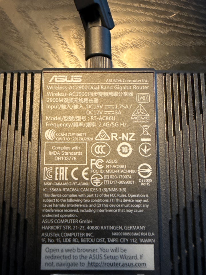 Router, wireless, Asus