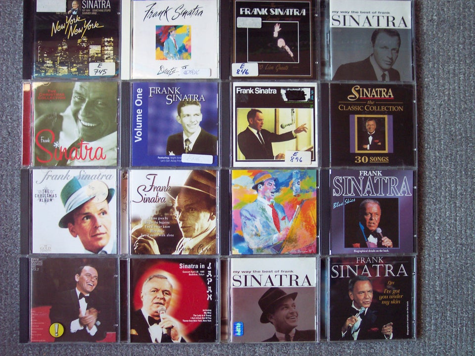 .FRANK SINATRA CDer sælges stykvis