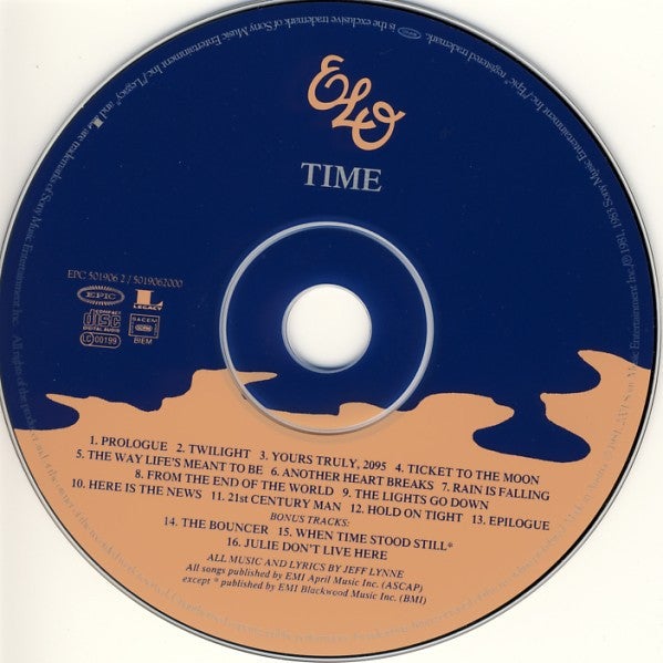 ELECTRIC LIGHT ORCHESTRA: Time,