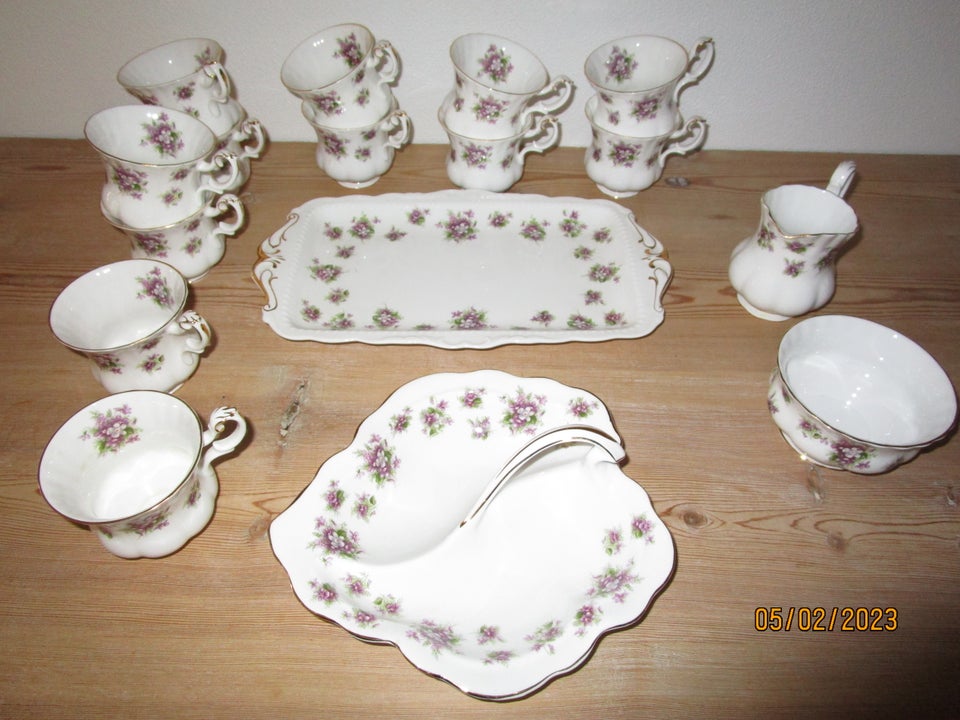 Porcelæn Kaffestel Royal Albert