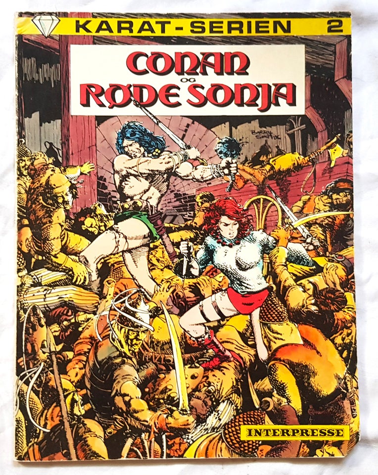 CONAN 1-4  CONAN OG RØDE SONJA,