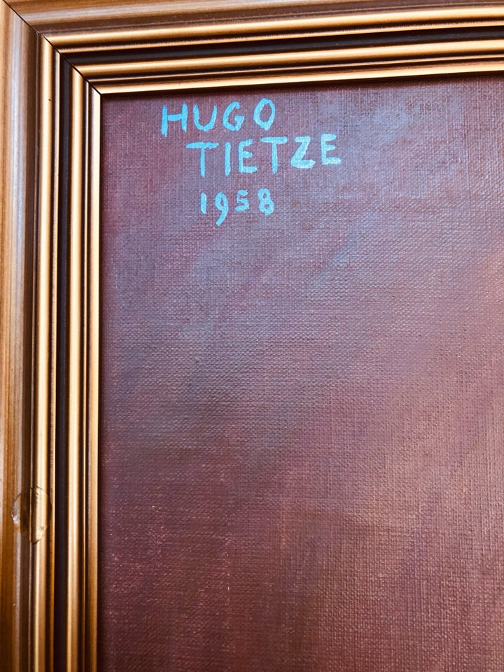 Akrylmaleri Hugo Tietze motiv: