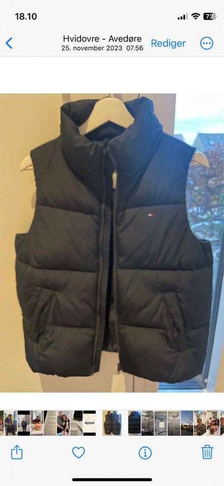 Vest, Dunvest, Tommy Hilfiger