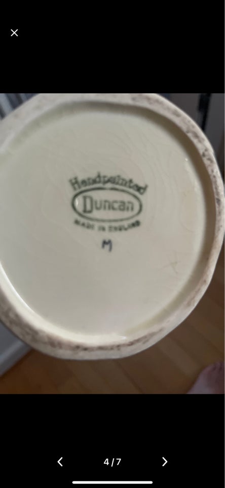 Porcelæn Karakterkrus Duncan of