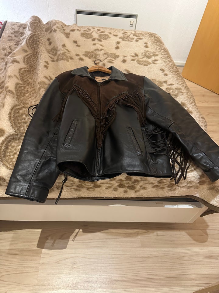 Andet, genuine leather, str. 3xl