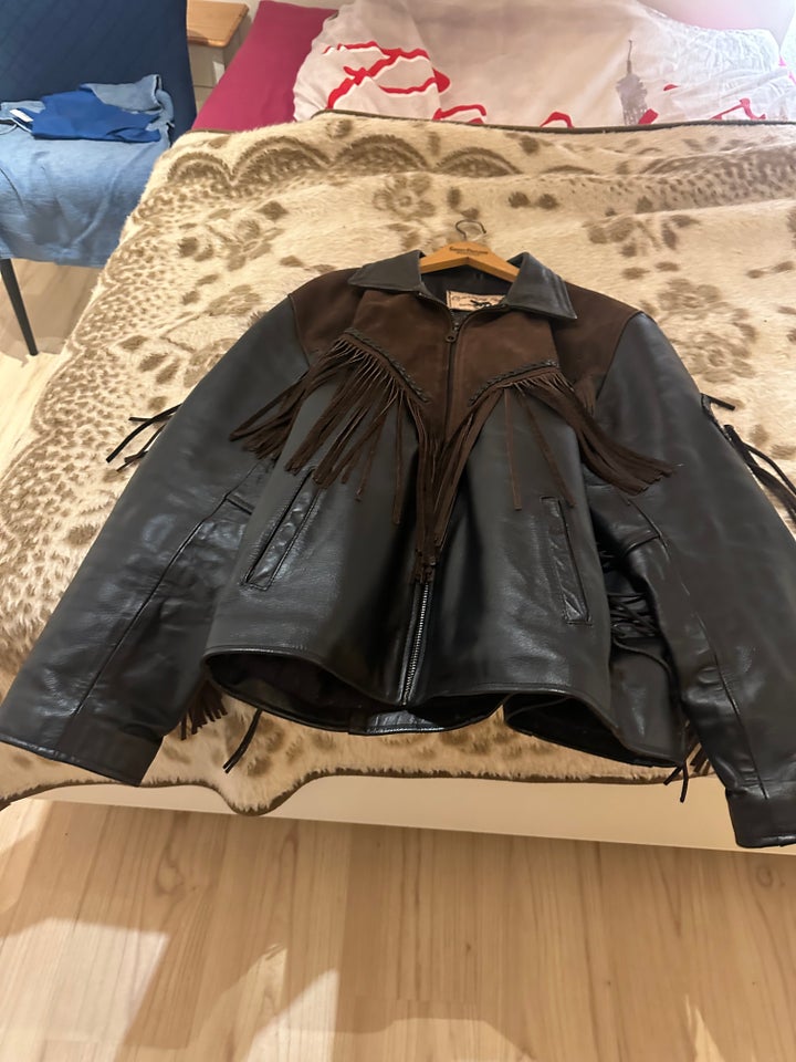 Andet, genuine leather, str. 3xl