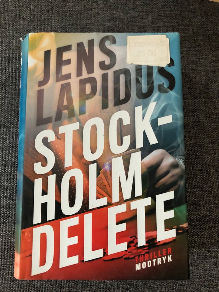 Stockholm delete, Jens lapidus,