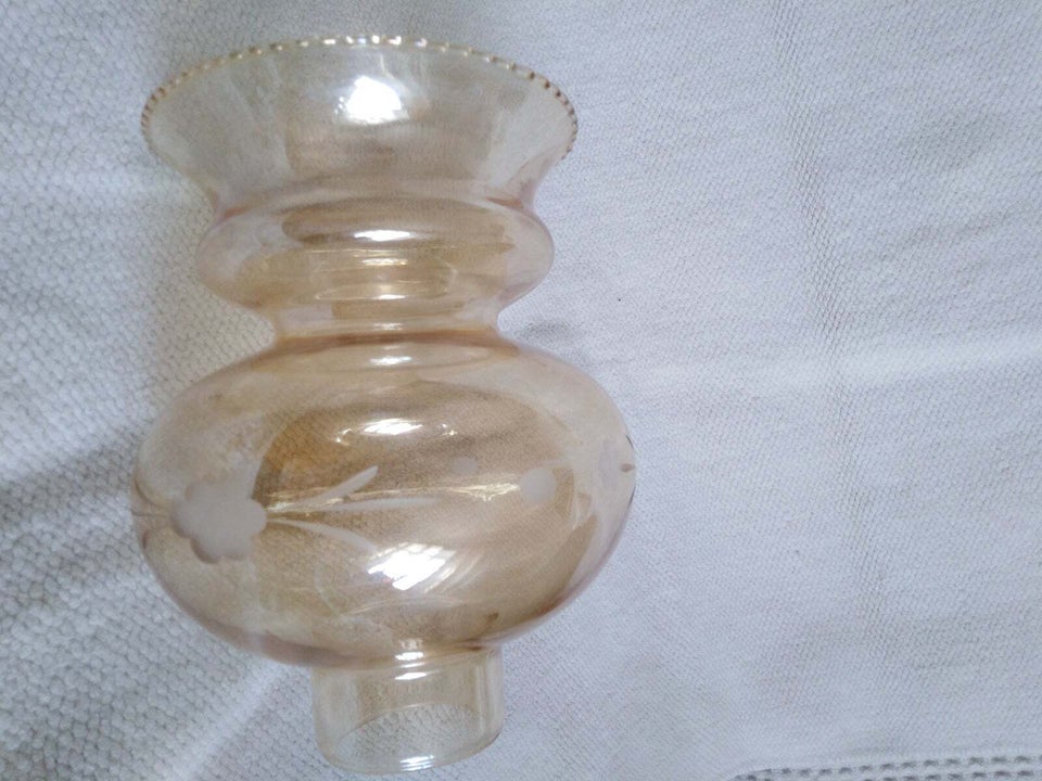 Lampeskærm Retro glas - sælges