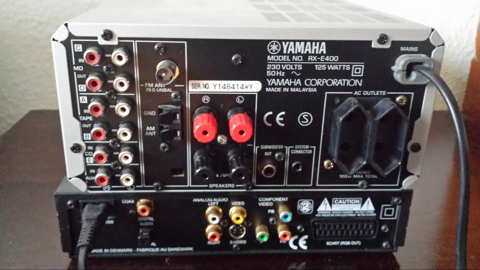 Minianlæg , Yamaha, RX-E400