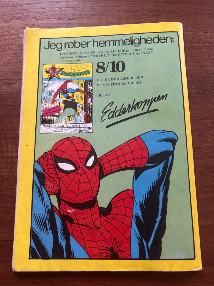 Edderkoppen 26 1981, Marvel,