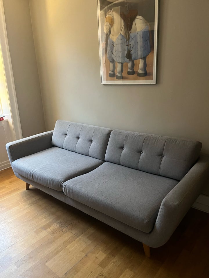 Sofa, uld, 3 pers.