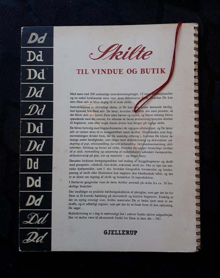 Skilte til Vinduer og Butik, emne: