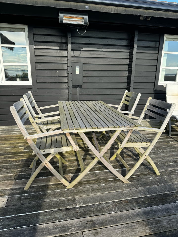 Havemøbelsæt Trip trap Teak træ