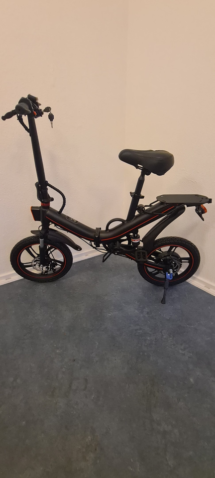 Elcykel E-MOVE RØD FOLDX3 - 14"