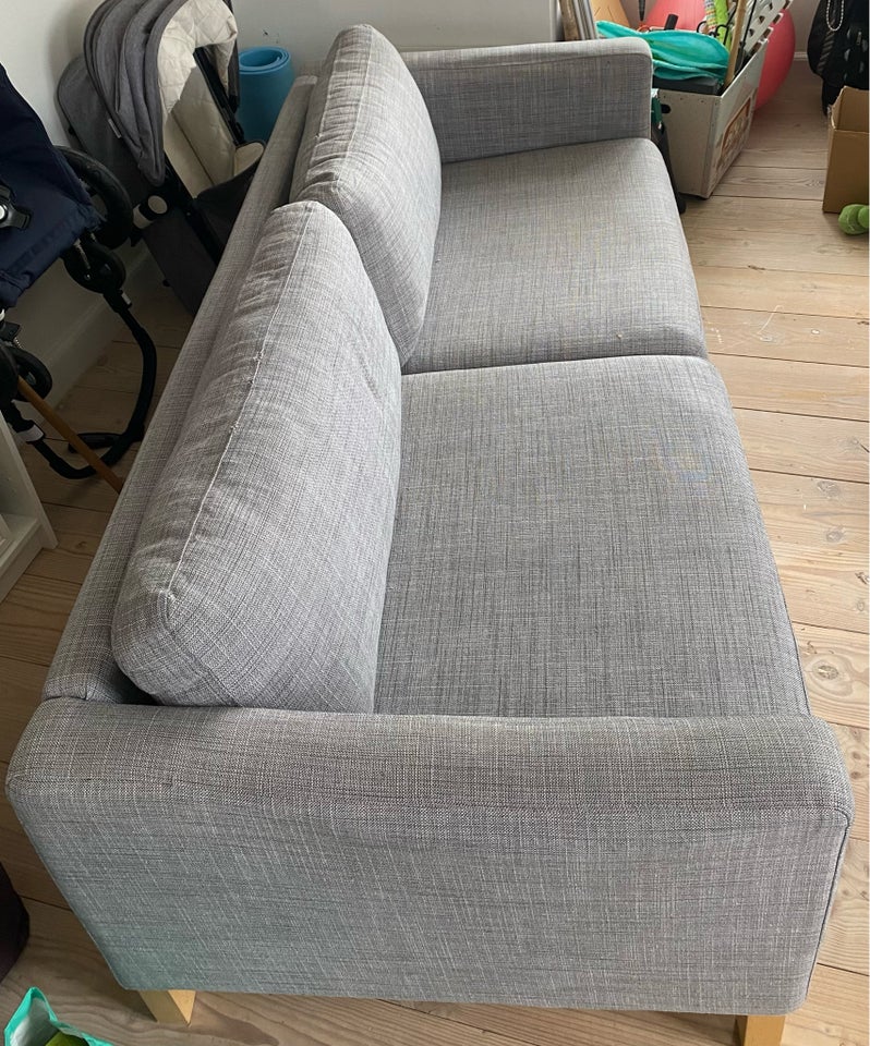 Sofa, polyester, 3 pers.