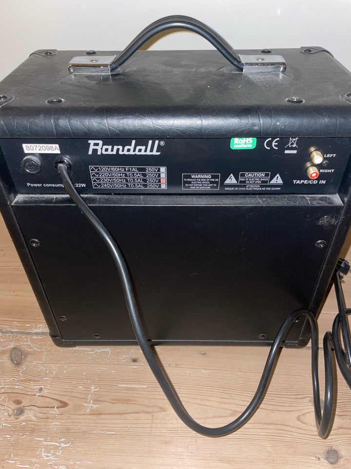 Guitarforstærker , Randall RX15M