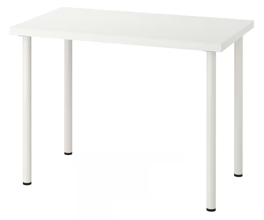 Skrivebord, IKEA LINNMON / ADILS,