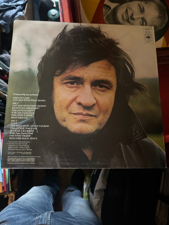 LP, Johnny cash, Amy Old Wind ther