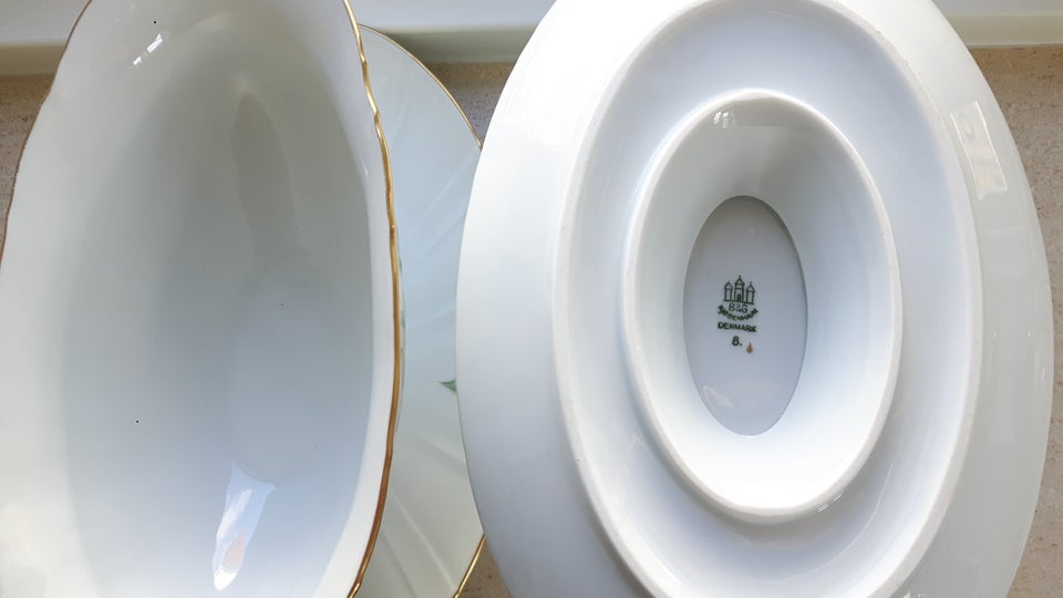 Porcelæn Sovseskål Sovsekande x