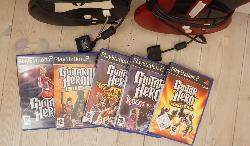 Guitar Hero PS2 spil, PS2