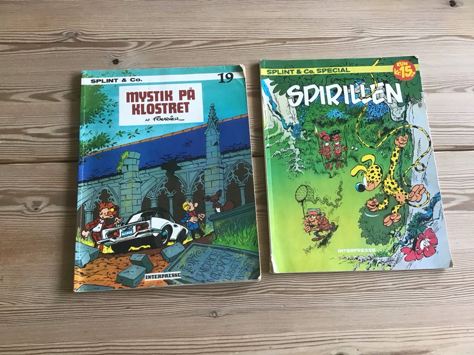 Mystik på klostret og Spirillen ,