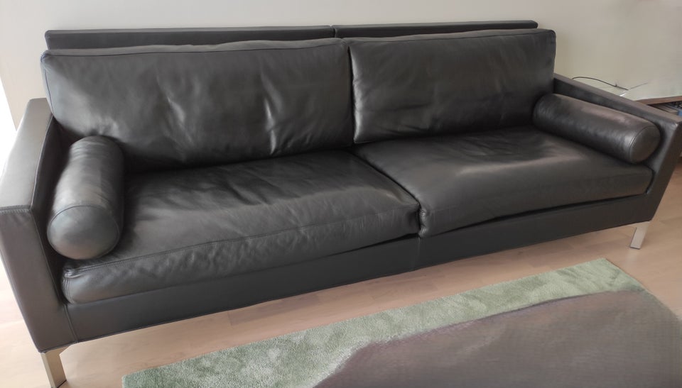 Sofa læder 4 pers